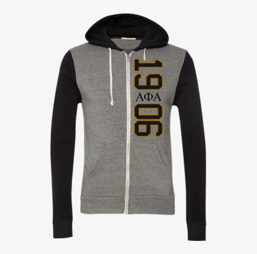 More Views - Alternative - Rocky Unisex Colorblocked Eco-fleece, transparent png #6163959
