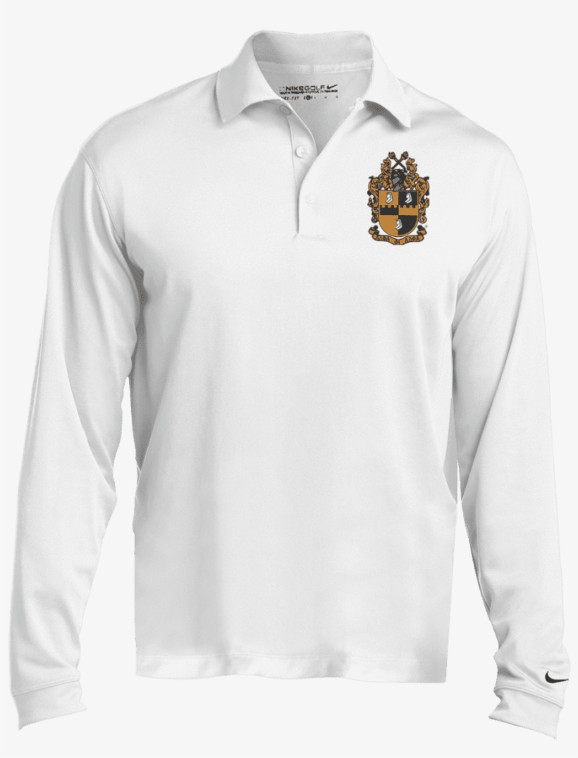Alpha Phi Alpha Nike Long Sleeve Polo - Alpha Phi Alpha, transparent png #6164052