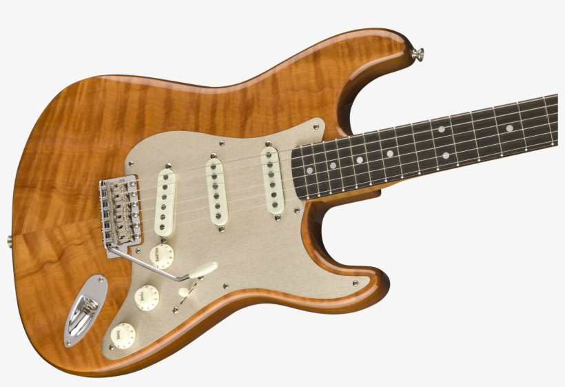 Hover To Zoom - Spalted Maple Guitar Strat, transparent png #6164210