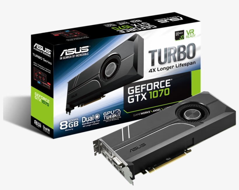 Gallery - Asus Turbo Gtx 1070, transparent png #6164630
