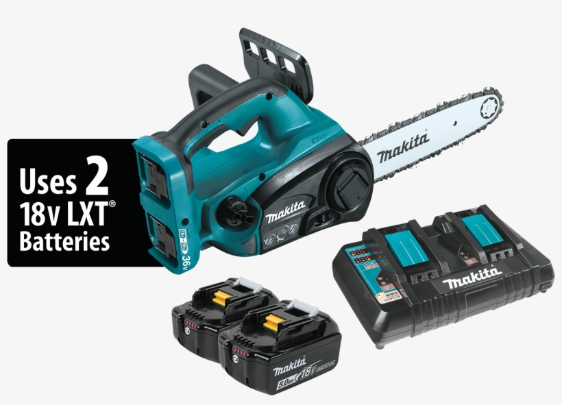 18v X2 Lxt® 12" Chain - Makita Xcu03pt1, transparent png #6164640