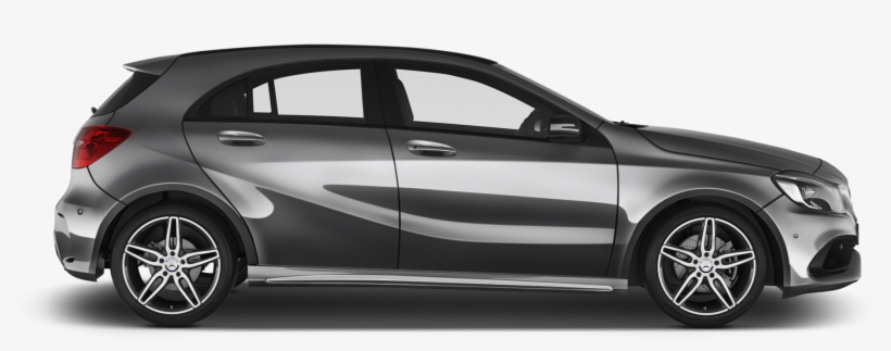 Mercedes Benz A Class Company Car Side View - Mercedes A Class Side View, transparent png #6164861