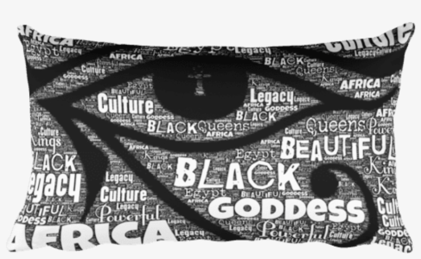 Chocolate Ancestor, Llc- Worded Eye Of Horus Rectangular - Cushion, transparent png #6165130