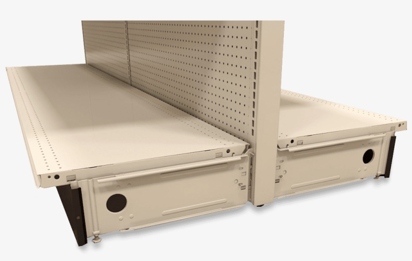 Solid Base Shelving - Gondola, transparent png #6165539