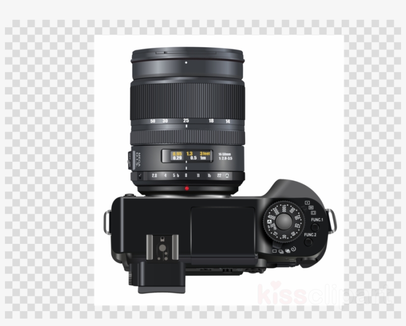 Dslr Png Camera Clipart Photographic Film Digital Slr - Camera Lens Picsart Png Download, transparent png #6165654