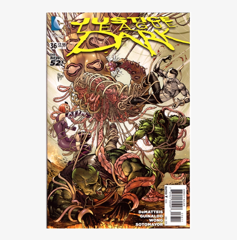 Cover Of Justice League Dark - Justice League Dark #36: A: March, transparent png #6165886