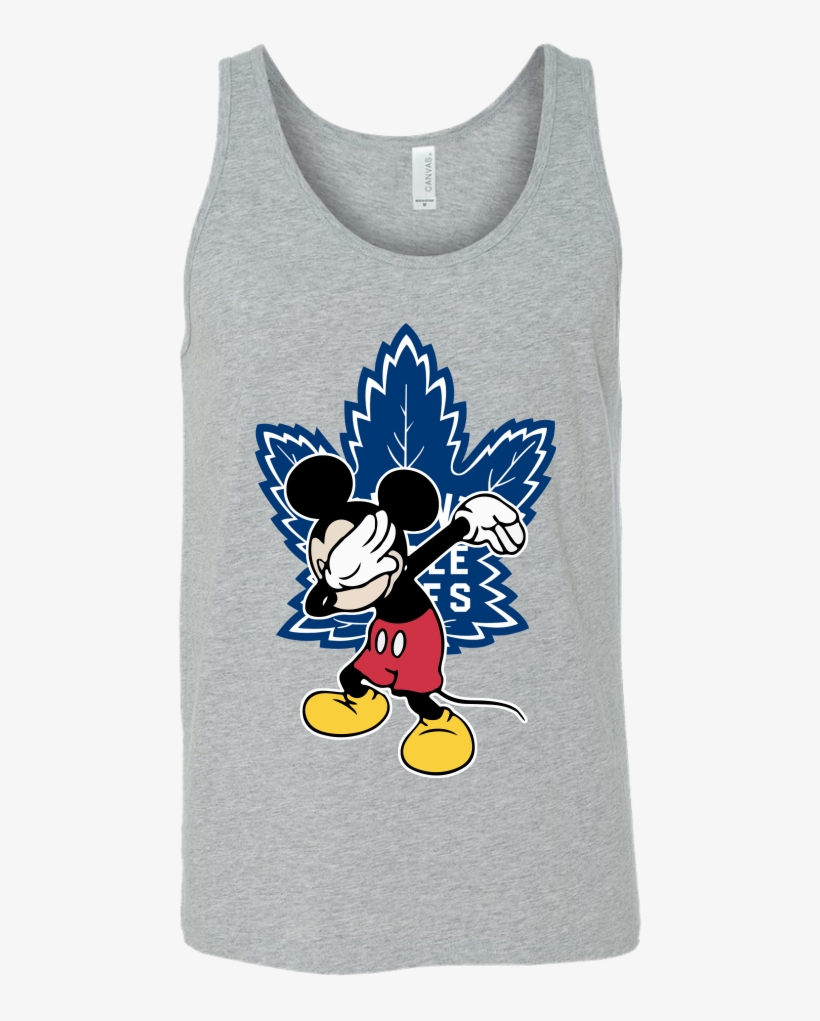 Toronto Maple Leafs Mickey Mouse Dabbing Nhl Hockey - Nhl Toronto Maple Leafs Classic Logo Fathead Wall Graphic, transparent png #6166652