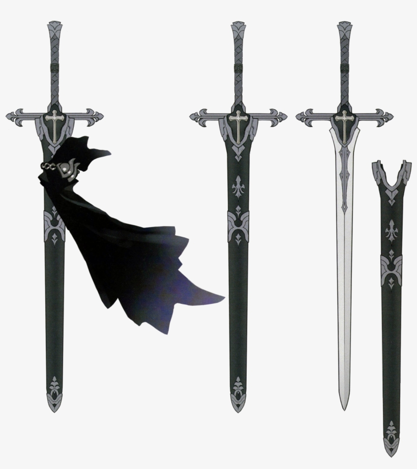 45956859 - >> - Balmung Sword, transparent png #6167500