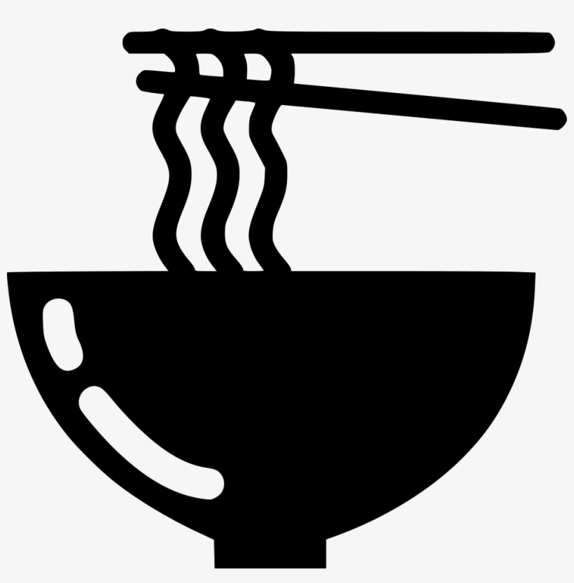 Png File Svg - Noodle Png Black, transparent png #6167501