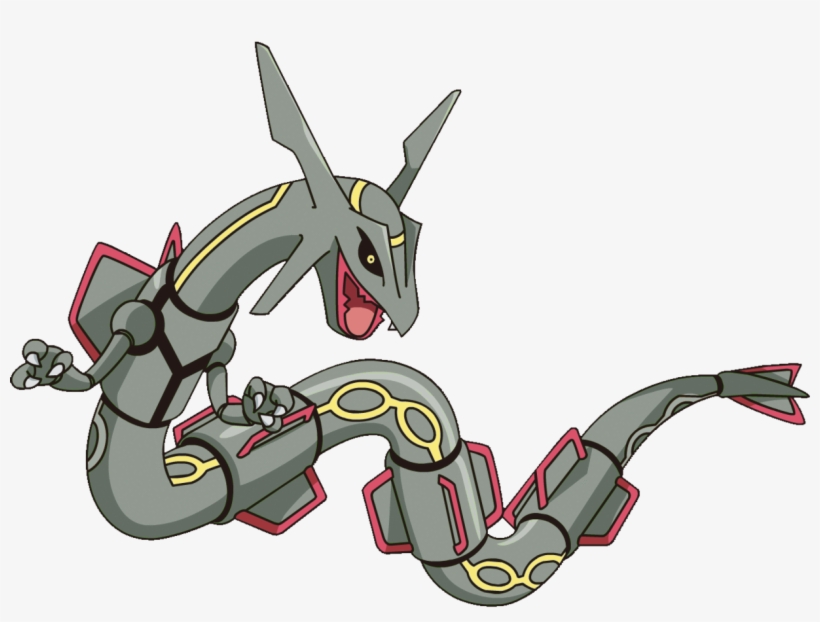 Rayquaza Ag4 Shiny - Fathead Rayquaza - Teammate, transparent png #6167817