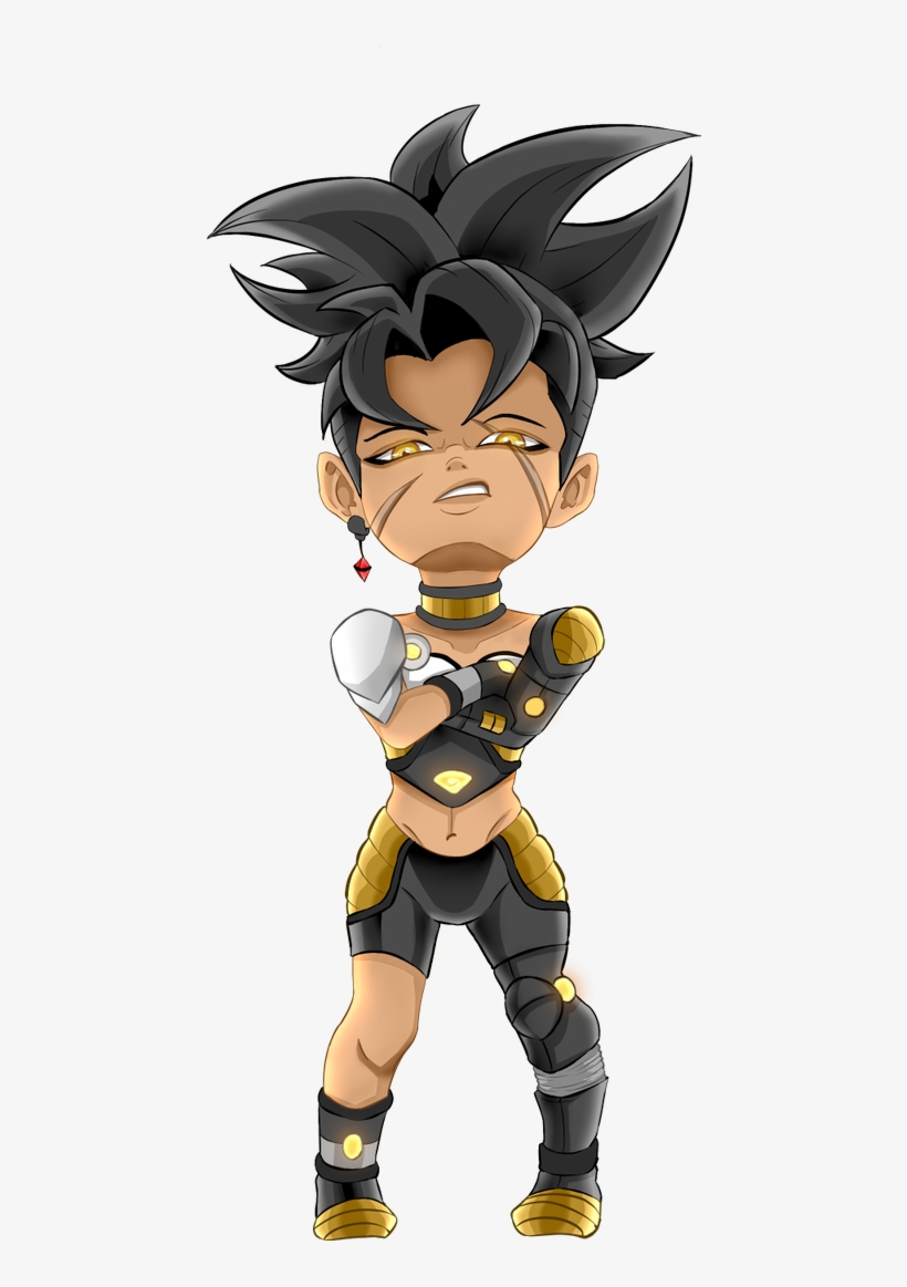 #wip Another Rendition Of My Female Oc Saiyanpic - Female Saiyan Oc, transparent png #6167818