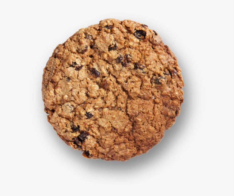 Cookie Oatmeal Raisin - Peanut Butter Cookie, transparent png #6167976