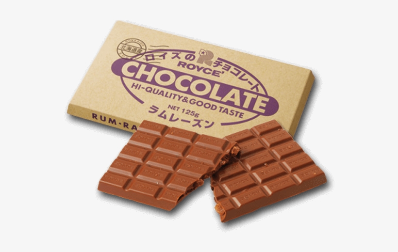 Royce' Chocolate Bar - Royce Chocolate Bar Black, transparent png #6168320