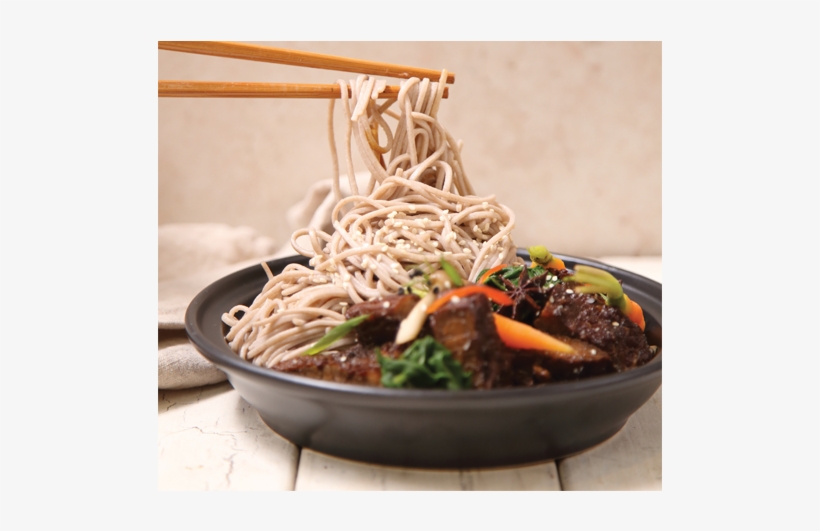 5-spice Braised Beef With Soba Noodles, transparent png #6168522