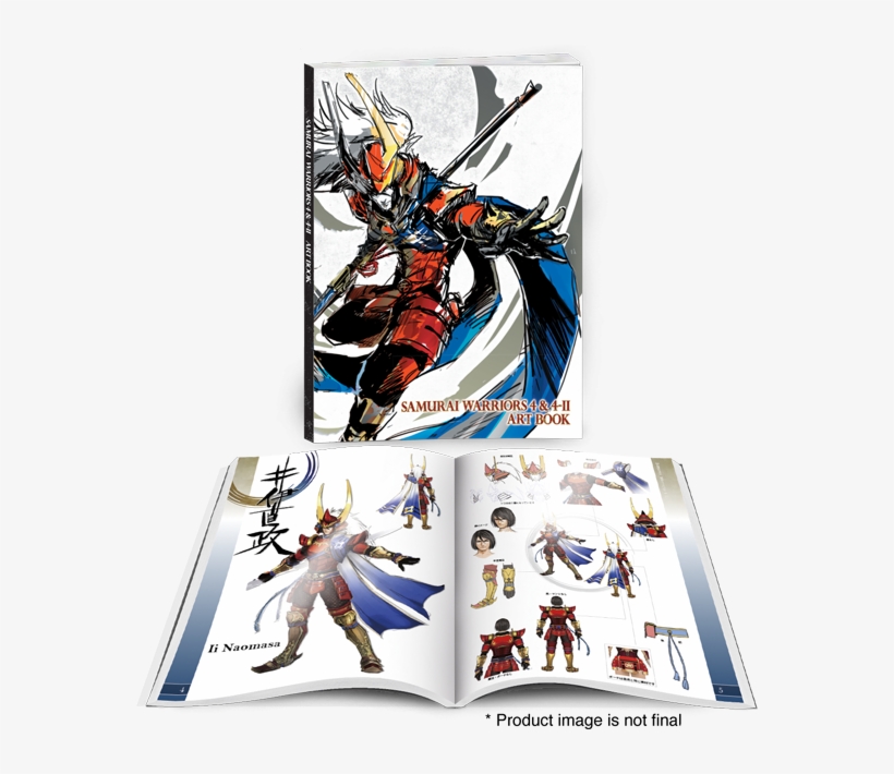 Samurai Warriors 4-ii Limited Edition - Samurai Warriors 4 Artbook, transparent png #6168861