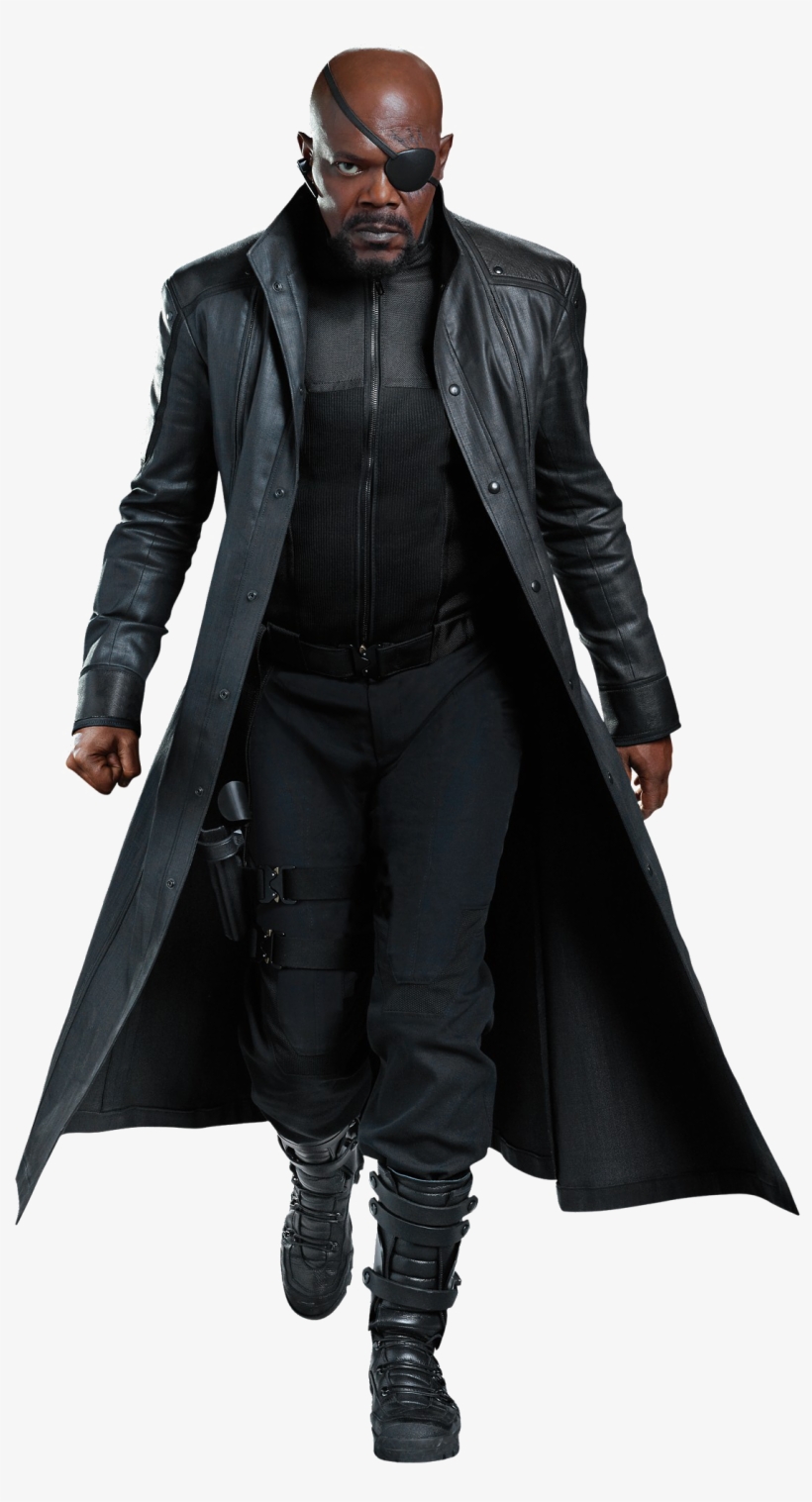 Nick Fury Free Png Image - Avenger Nick Fury, transparent png #6169037