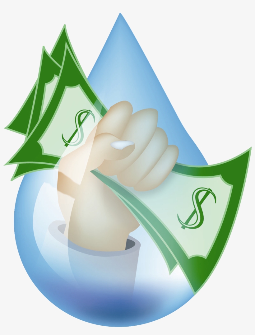 Conservation And Revenue Stability - Cartoon Hand Holding Money, transparent png #6169556