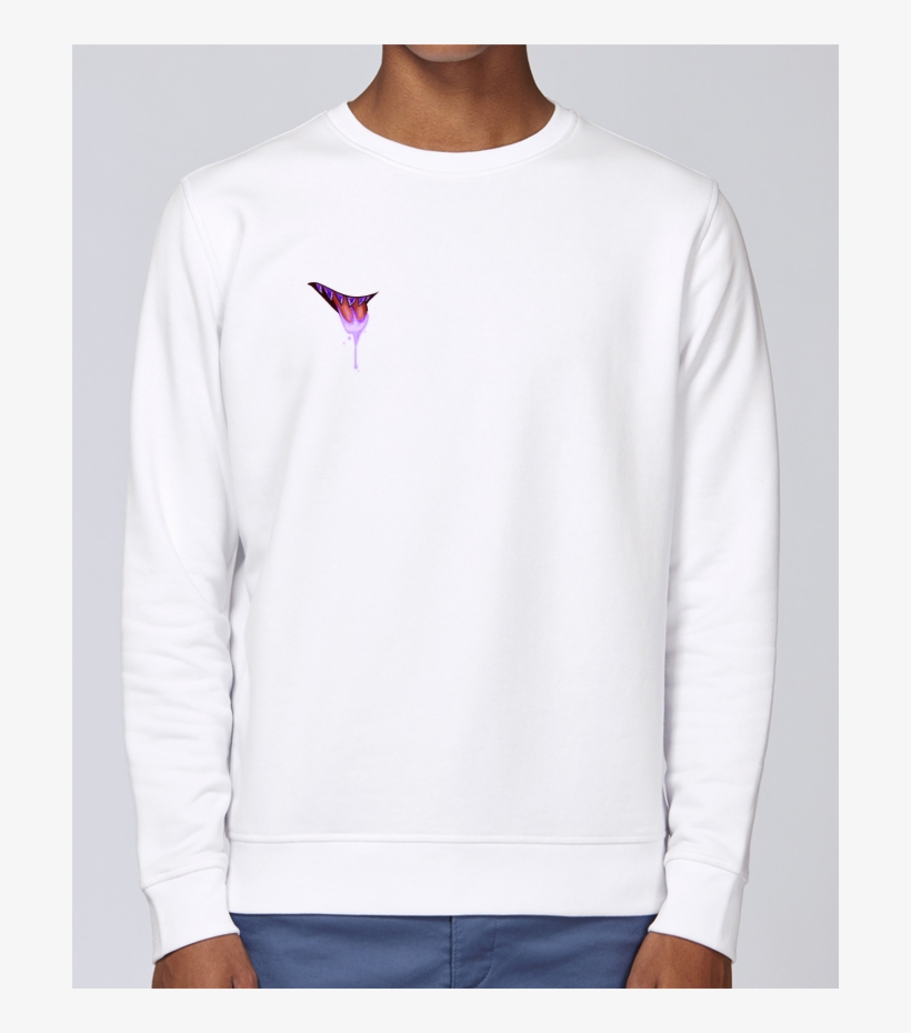 Sweat Col Rond Unisexe Stanley Stella Rise Purple Grillz - Sweatshirt, transparent png #6169874
