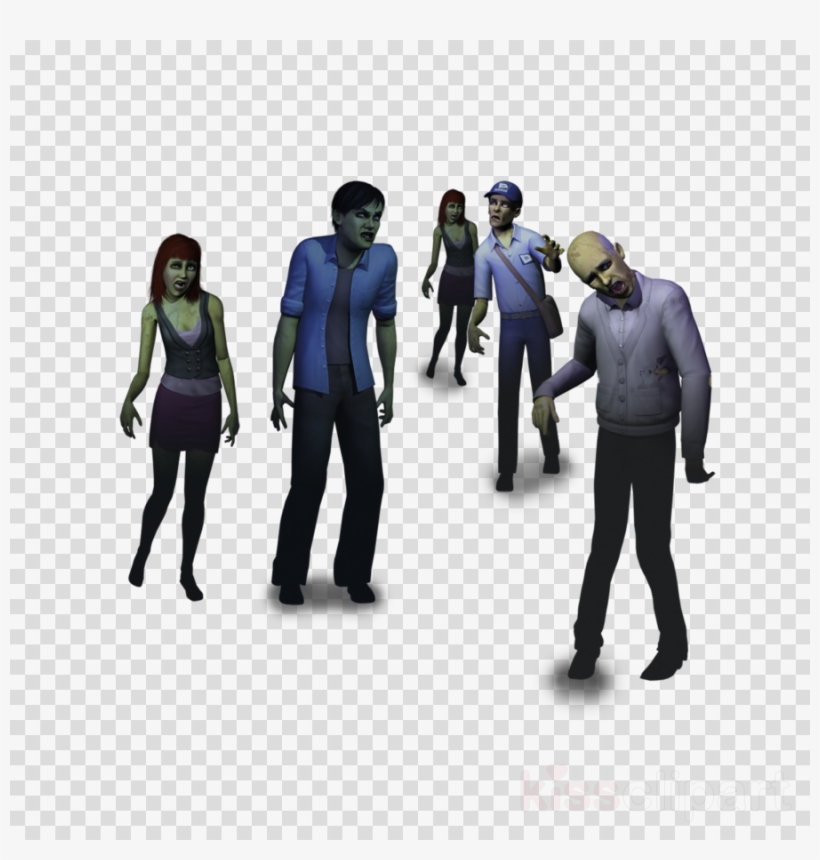 Sims 4 Hadas Clipart The Sims - Mod Zombie Sims 4, transparent png #6169880