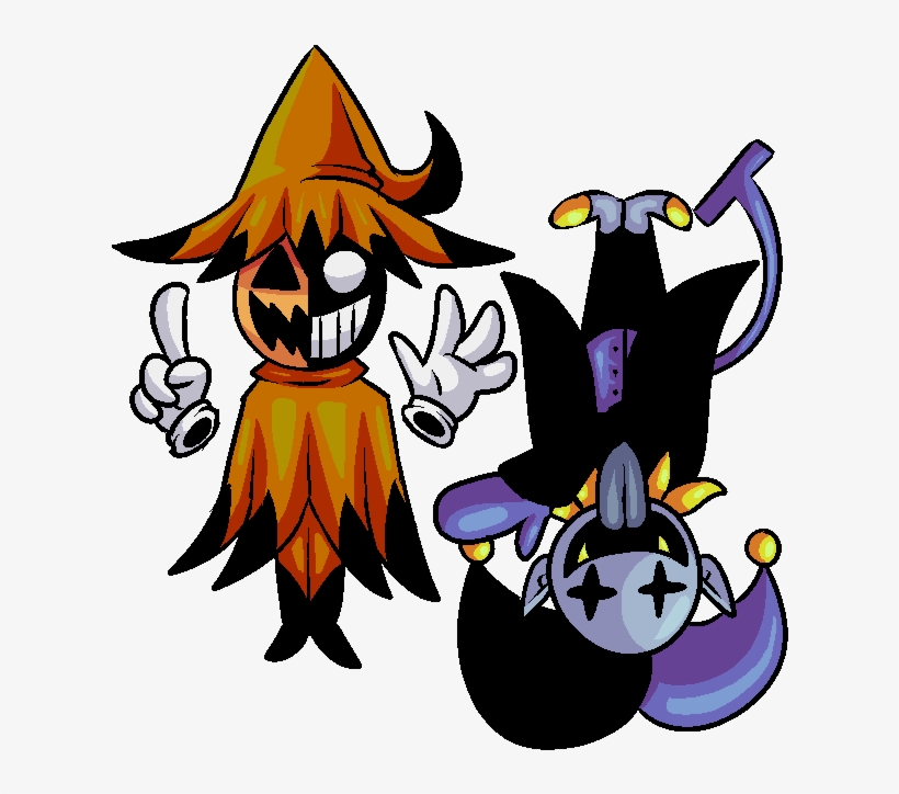 Jevil From Deltarune And Poe From Horrorvale Clowning - Jevil Draw Deltarune, transparent png #6169998