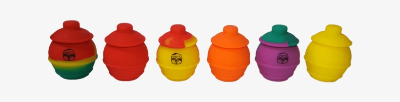 Silicone Honey Jar Slowburning Slick Chun Dab Daber - Baby Toys, transparent png #6170365