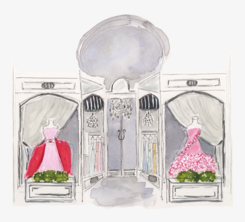 Trans Pink Dress Store - Dress, transparent png #6171306