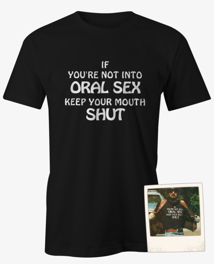 Keep Your Mouth Shut - Larry Impractical Jokers Shirt, transparent png #6171962