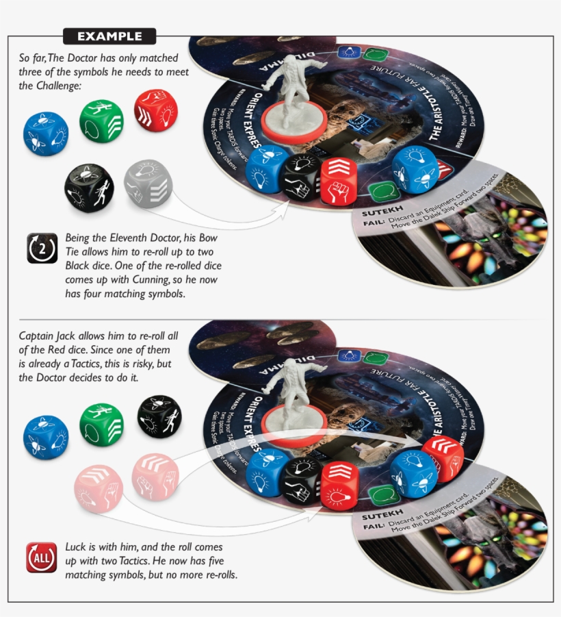 Looking At The Challenge He Is Facing, The Doctor Sees - Doctor Who Time Of The Daleks Board Games, transparent png #6172075