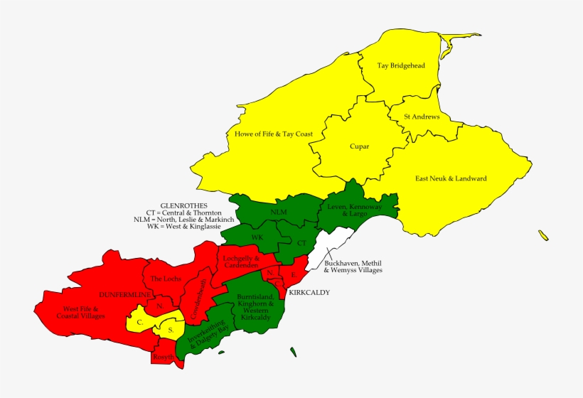 Fife Council Ward Map Free Transparent PNG Download PNGkey