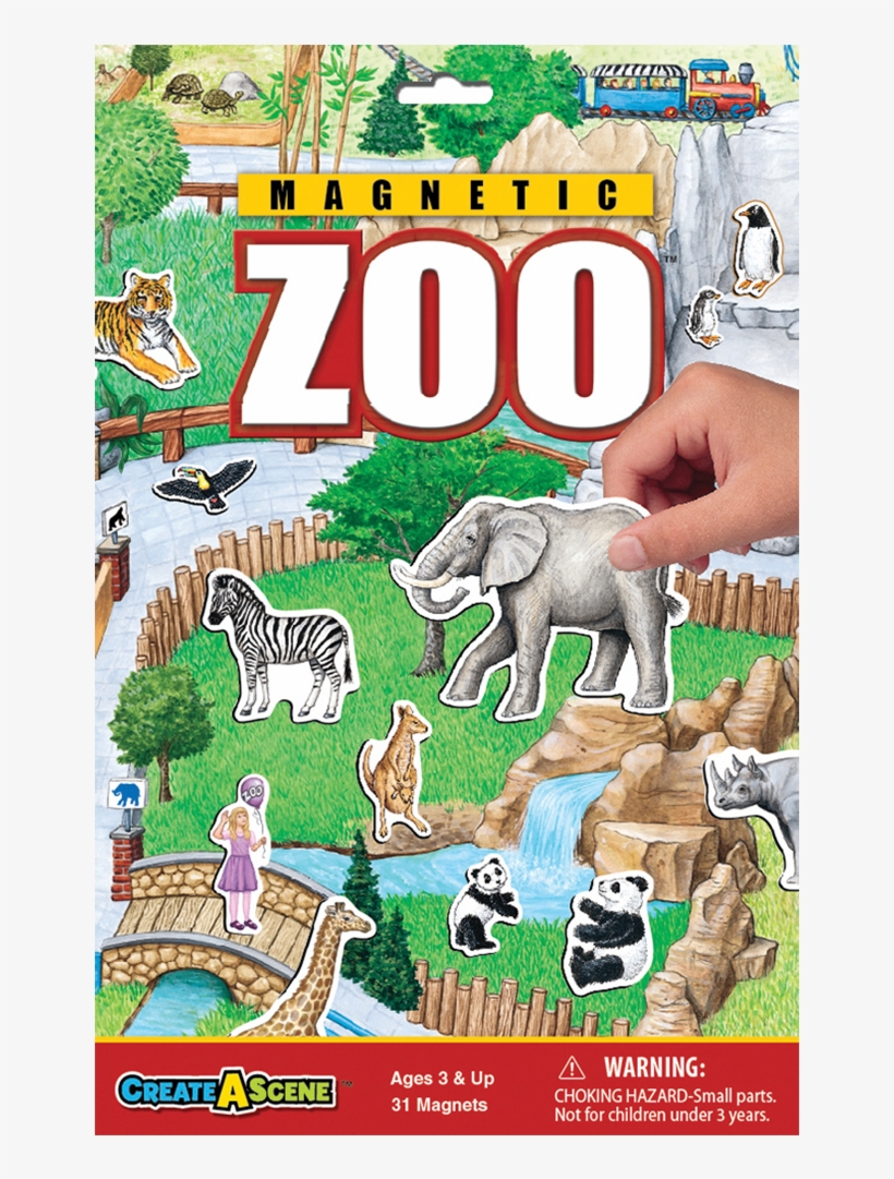 Clip Art Create A Scene™ Magnetic Zoo™ With Transparent - Create A Scene Magnetic, transparent png #6172332