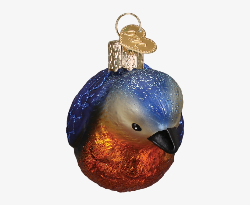 Old World Christmas Pacific Blue Tang Glass Ornament, transparent png #6172625