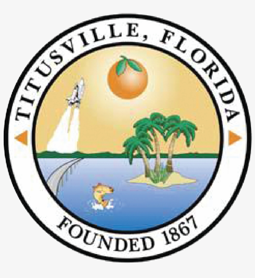 City Titusville - City Of Titusville Logo, transparent png #6173498