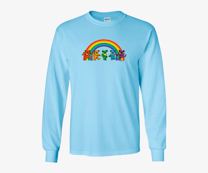 A Light Blue Unisex Long Sleeved Shirt, With Five Grateful - Cute Fall Monogram Shirts, transparent png #6173769
