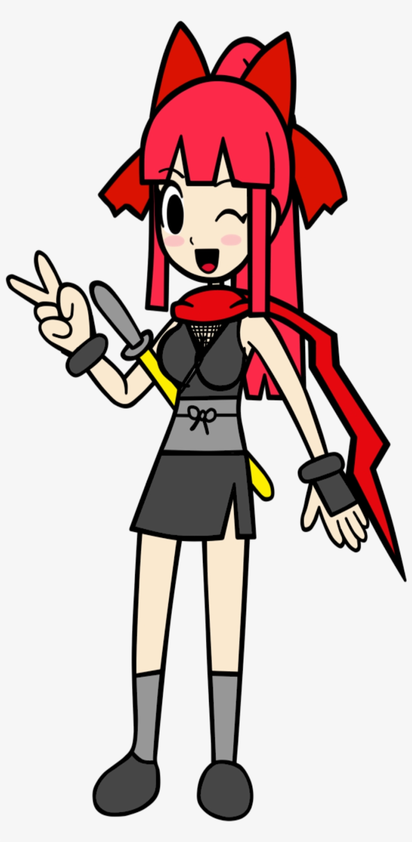 Shuritana Ponytail - Portable Network Graphics, transparent png #6174563