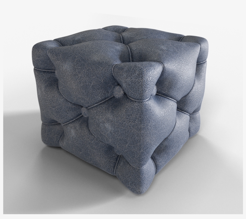 All Modeling Was Done In Blender, And The Basic Texturing - Club Chair, transparent png #6175348