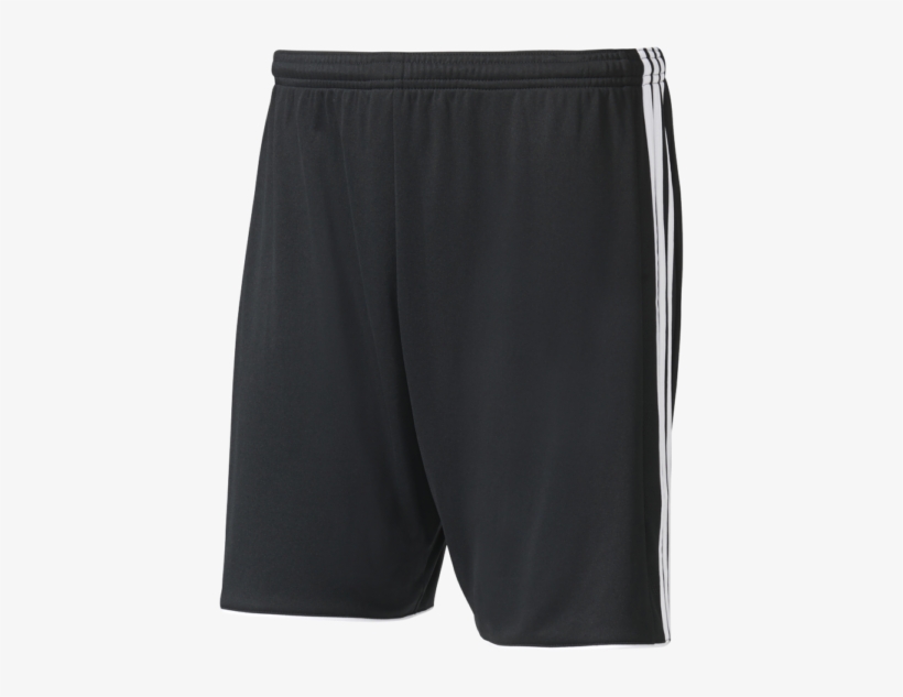 Adidas Tastigo 17 Shorts Black White Stripes - Latest Plain Black Basketball Short, transparent png #6177628