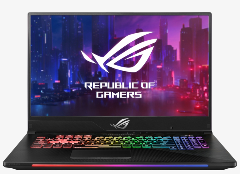 Asus Rog Strix Scar Ii Gl704gw-ps71 - Asus Rog Swift - 34" Curved Ultra-wide Qhd G-sync Gaming, transparent png #6177928