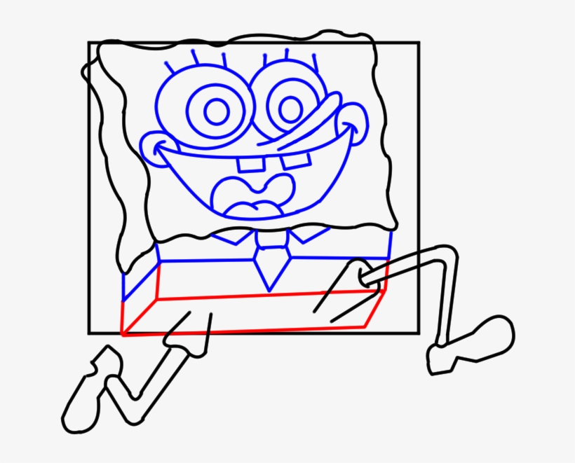 Step6 Sponge Bob Legs - Simatic Step 7, transparent png #6178621