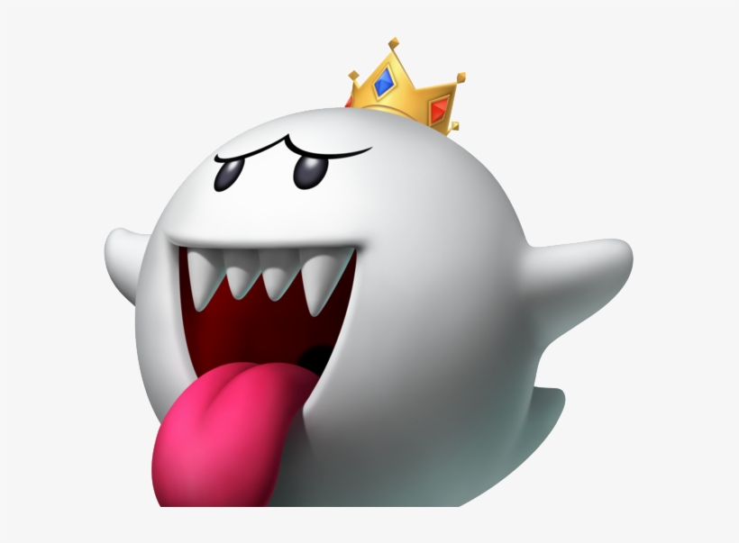 King Boo Icon - Mario Characters King Boo, transparent png #6178686