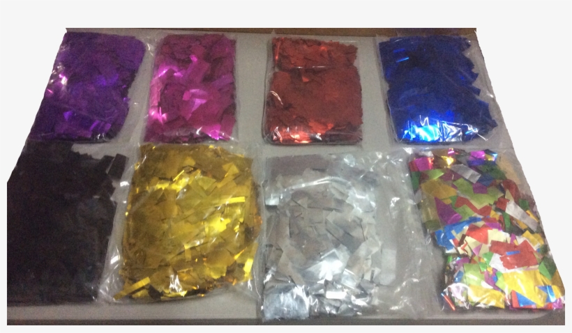 Slowfall Metallic Confetti By The Pound Wholesale - Crystal, transparent png #6179601
