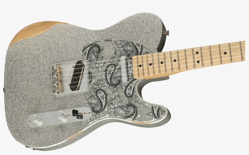 Fender Brad Paisley Road Worn Telecaster Maple Fingerboard - Brad Paisley Road Worn Telecaster, transparent png #6179658
