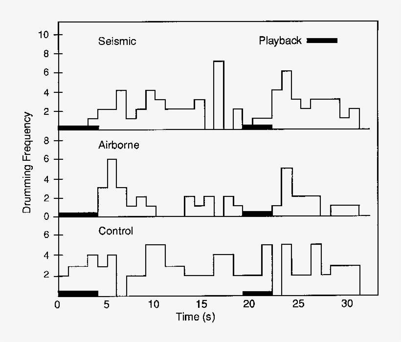 A Typical Example Of Footdrumming Responses In Adult - Sound, transparent png #6180541
