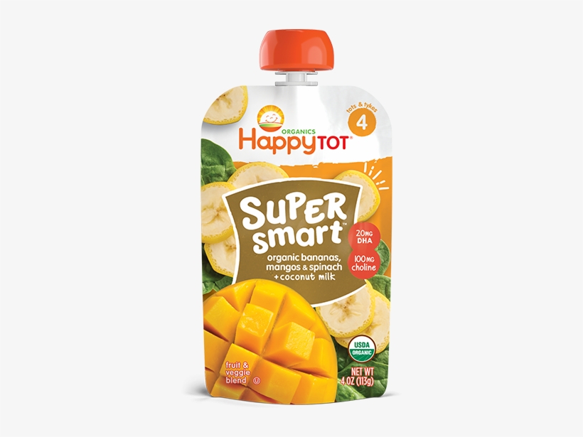 Happy Family Happy Tot Superfoods - Apple Cinnamon, transparent png #6180888