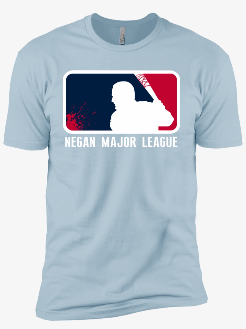Negan Mayor League Boys Premium T-shirt - Play Drums Because I Love Banging, transparent png #6181759