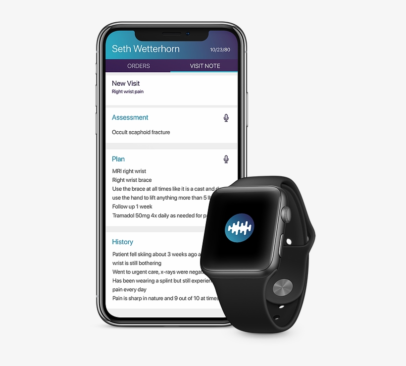Sopris Health App - Medical Scribe, transparent png #6181967