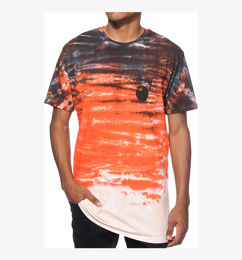 Keep It Unique With A Black, Red, And White Vertical - Active Shirt, transparent png #6182777