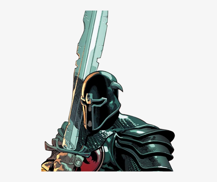 Black Knight (earth-1610) - Modern Black Knight, transparent png #6183317