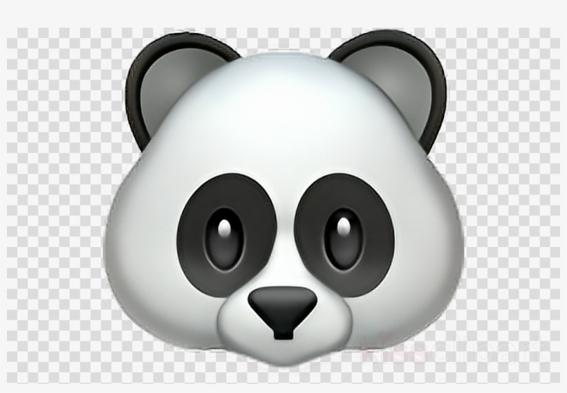 Panda Emoji Png Clipart Giant Panda Emoji Clip Art, transparent png #6183698