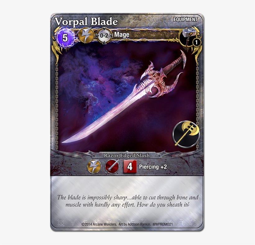 Vorpal Blade Mage Wars, transparent png #6184614