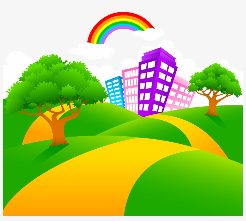 Png Transparent Library Cartoons Vector City - Eager Beaver Wants To Play, transparent png #6185937
